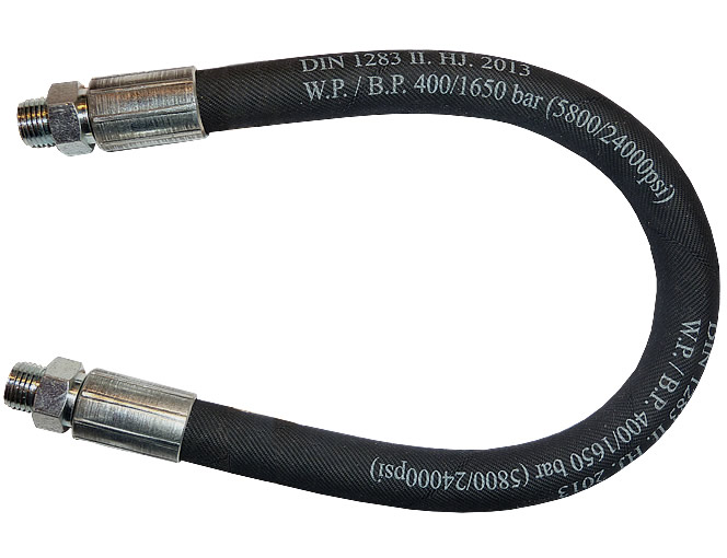 METRIC THREAD GREASE GUN HOSE