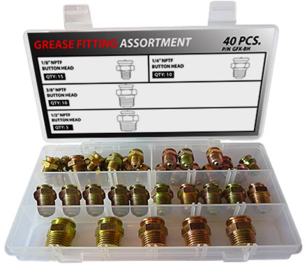 GREASE FITTING ASSORTMENT KIT