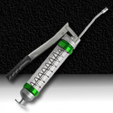 CLEAR GREASE GUN