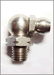 1/4"-28 90 Degree Stainless Steel Grease Fitting