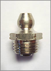 1/8" PTF Straight Stainless Steel Grease Fitting