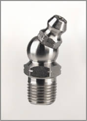 1/4"-28 30 Degree Monel Grease Fitting