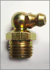 1/4" PTF 90 Degree Grease Fitting
