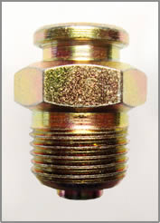 3/8" NPTF Standard Button Head Grease Fittings