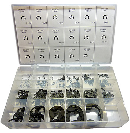 METRIC E-RING KIT