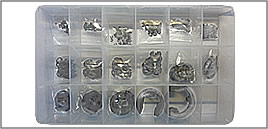 STAINLESS STEEL METRIC E RING KIY