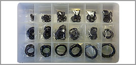 METRIC EXTERNAL RETAINING RING KIT