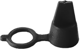 BLACK LUBRICATION FITTING CAP