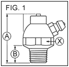 FLOW STOP GREASE FITTINGS