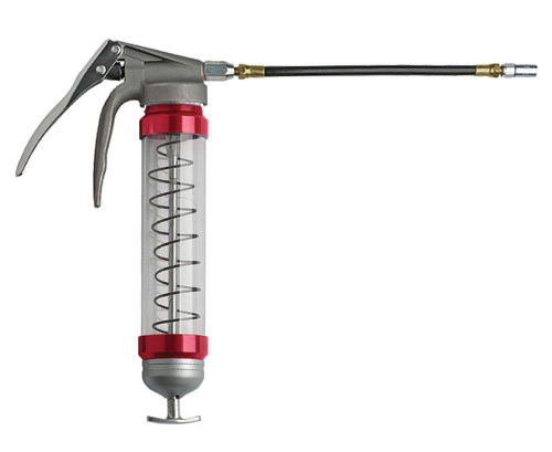 CLEAR GREASE GUN
