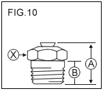 PRESSURE RELIEF GREASE FITTINGS