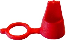 RED LUBRICATION FITTING CAP