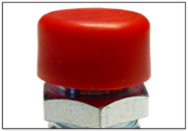 RUBBER BUTTON HEAD FITTING CAP