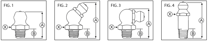 Taper Grease Fittings
