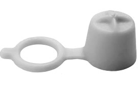 WHITE FITTING CAPS